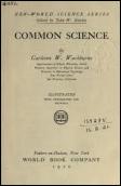 Ebook Free Common Science by Carleton Washburne